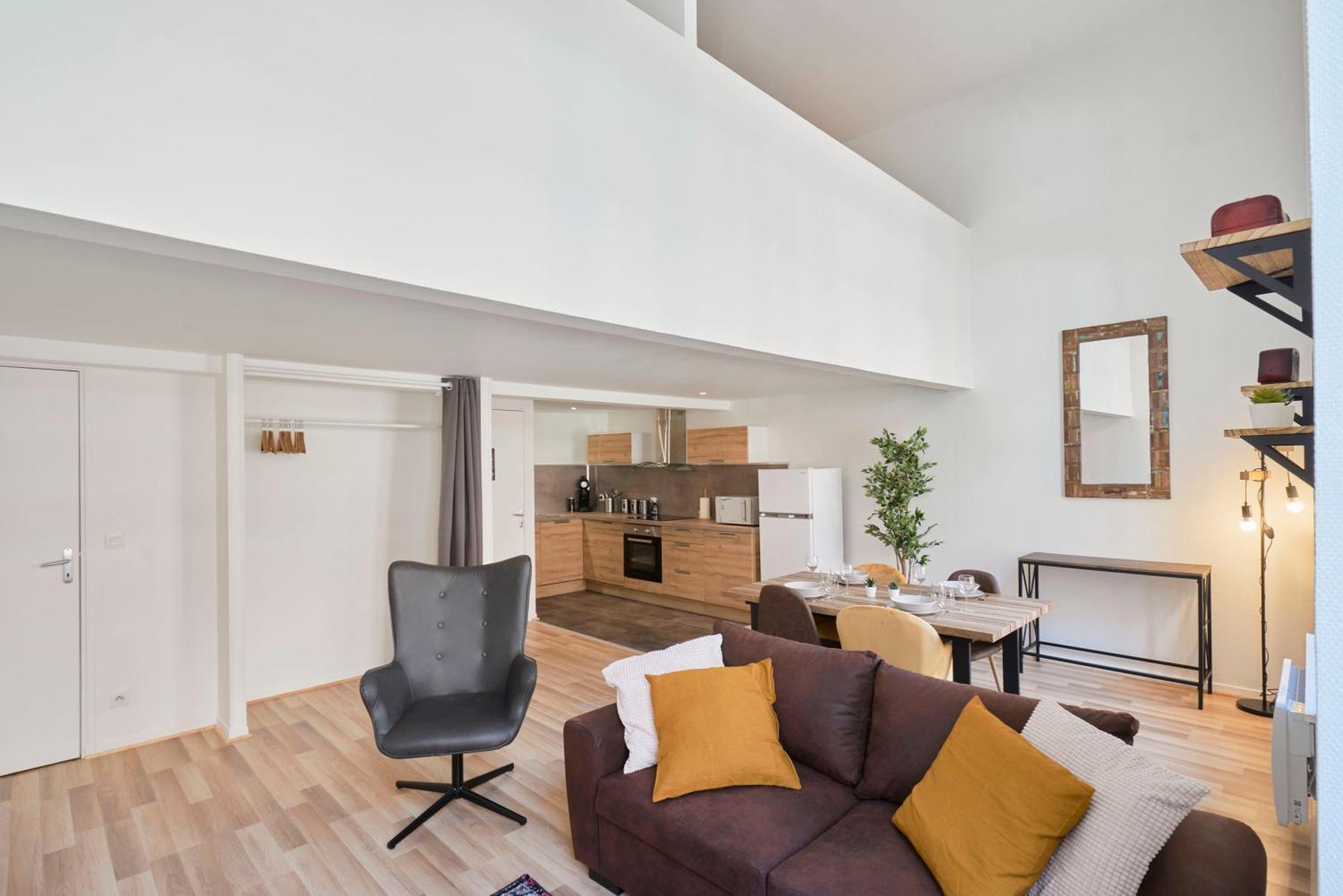 Locationstourcoing - Le Loft Apartment ภายนอก รูปภาพ